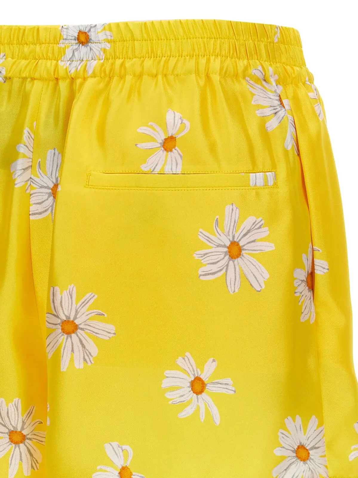 Шорти Moschino Margherite print Жовті 4 'Margherite' print shorts 100% silk MOSCHINO Yellow