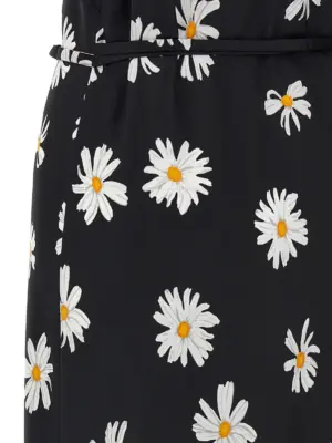 'lingerie' dress 100% silk MOSCHINO Black