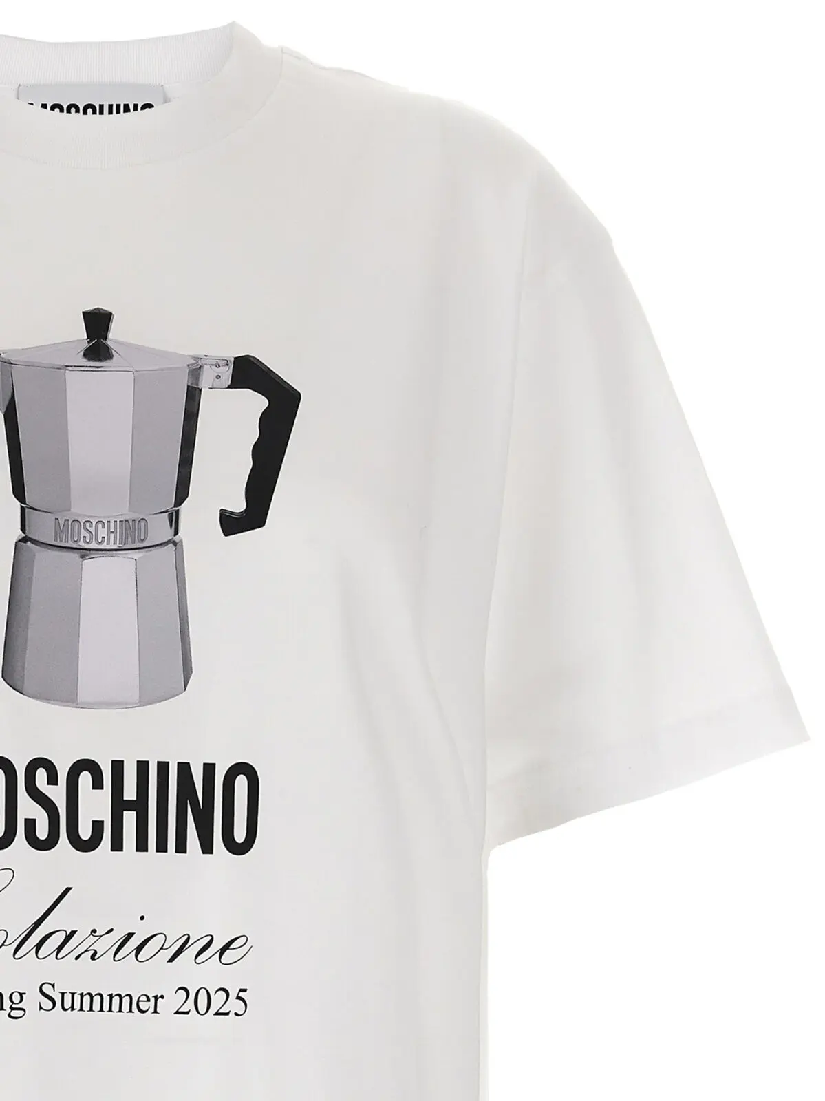Футболка Moschino Colazione Біла 3 'Colazione' T-shirt Man MOSCHINO White
