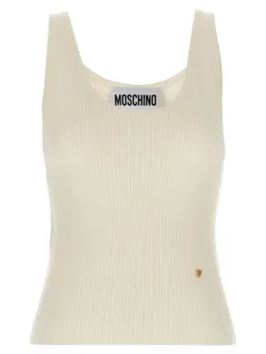 Knit top MOSCHINO White