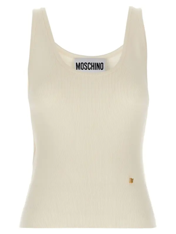 Knit top MOSCHINO White