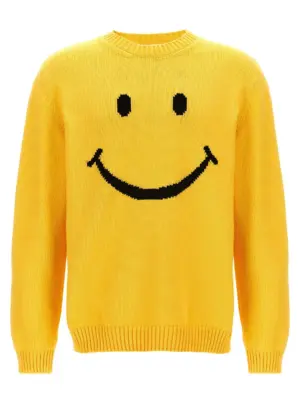 'Smiley' sweater MOSCHINO Yellow