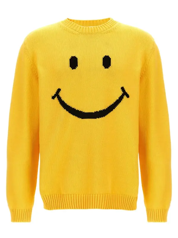 'Smiley' sweater MOSCHINO Yellow