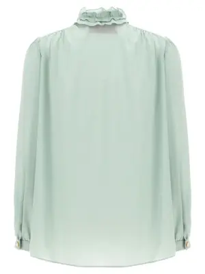 Valentino Garavani lavallière shirt B3AB77590FR5F VALENTINO GARAVANI Green