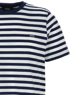 'Emilien' T-shirt Man A.P.C. Blue