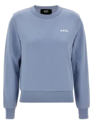 'Boxy Petit VPC' sweatshirt A.P.C. Light Blue