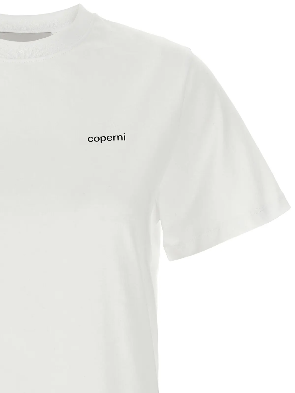Футболка Coperni Logo Біла 3 Logo T-shirt Woman COPERNI White