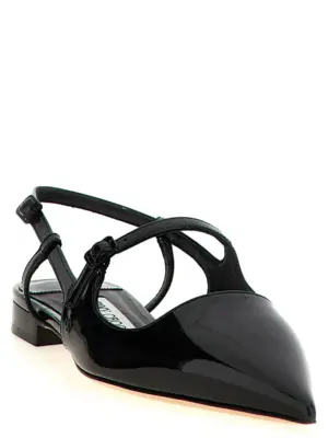 'Didi' slingback DIDIFLATPATBLACK JIMMY CHOO Black