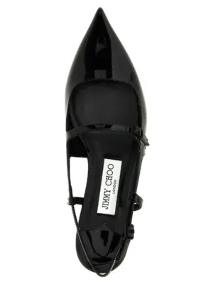 'Didi' slingback 100% calfskin leather (Bos Taurus) JIMMY CHOO Black