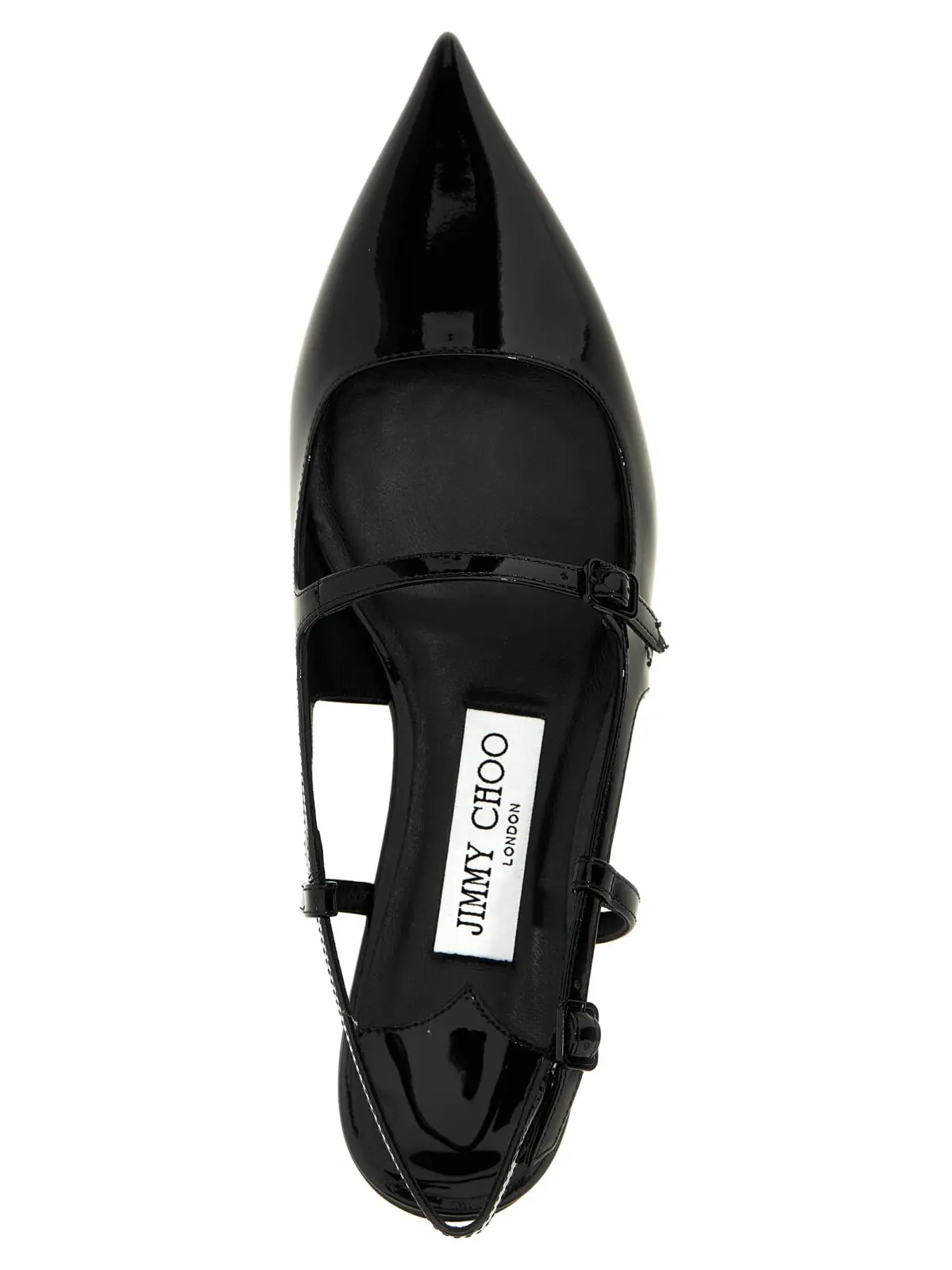 Туфлі Jimmy Choo Didi slingback Чорні 4 'Didi' slingback 100% calfskin leather (Bos Taurus) JIMMY CHOO Black