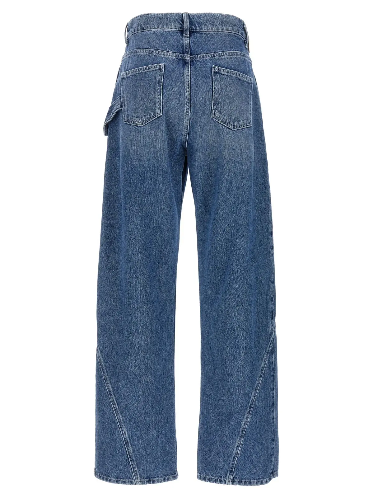 Джинси J. W. Anderson Twisted Workwear Блакитні 2 'Twisted Workwear' jeans DT0102PG1735804 J.W.ANDERSON Light Blue