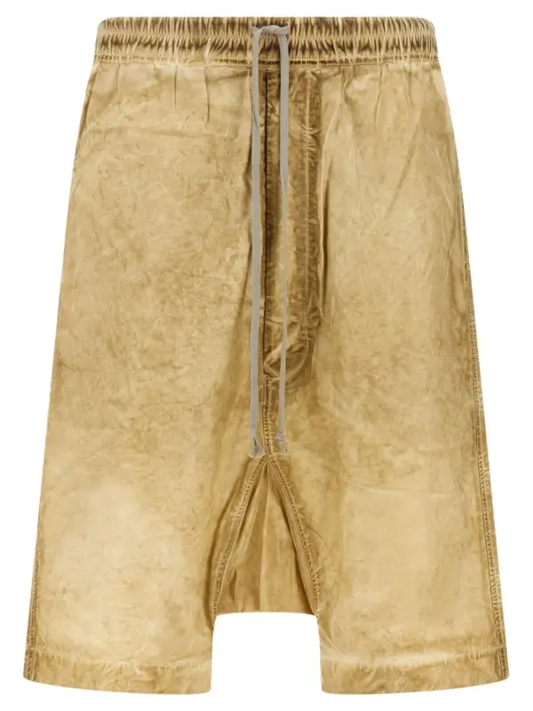 'Drawstring Pods' bermuda shorts DRKSHDW Beige