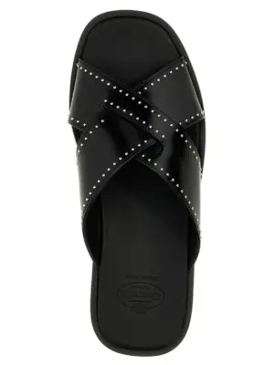 'Oriyah Met' sandals 100% bos taurus CHURCH'S Black
