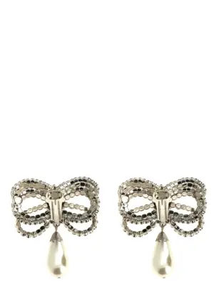 Bow earrings FABA3256J00340001 ALESSANDRA RICH Silver