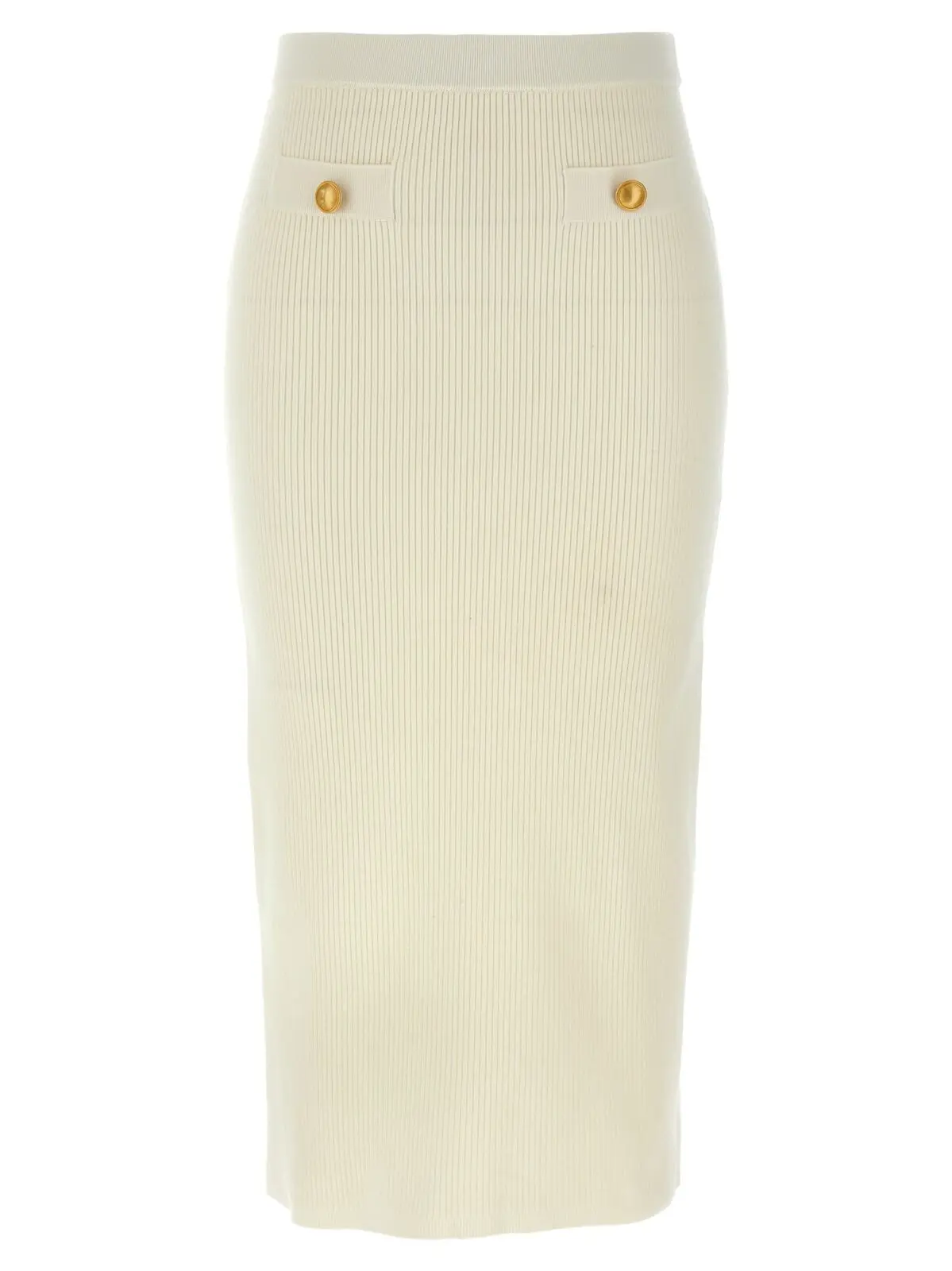 Спідниця Alessandra Rich Midi Біла 1 Midi skirt ALESSANDRA RICH White