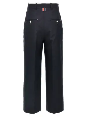 Wool pants FTC503A02872415 THOM BROWNE Blue