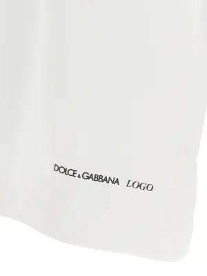 Logo T-shirt 100% cotton DOLCE & GABBANA White
