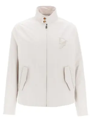 Logo embroidery jacket DOLCE & GABBANA Beige