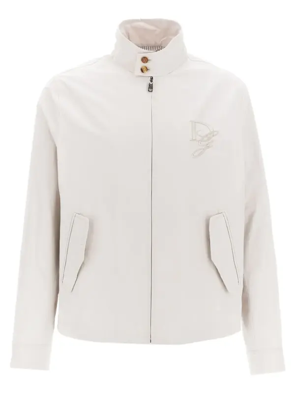 Logo embroidery jacket DOLCE & GABBANA Beige