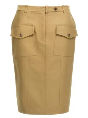 Pencil skirt TOM FORD Green