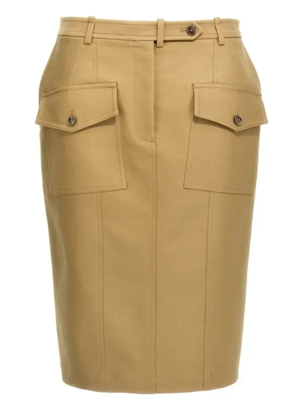 Pencil skirt TOM FORD Green