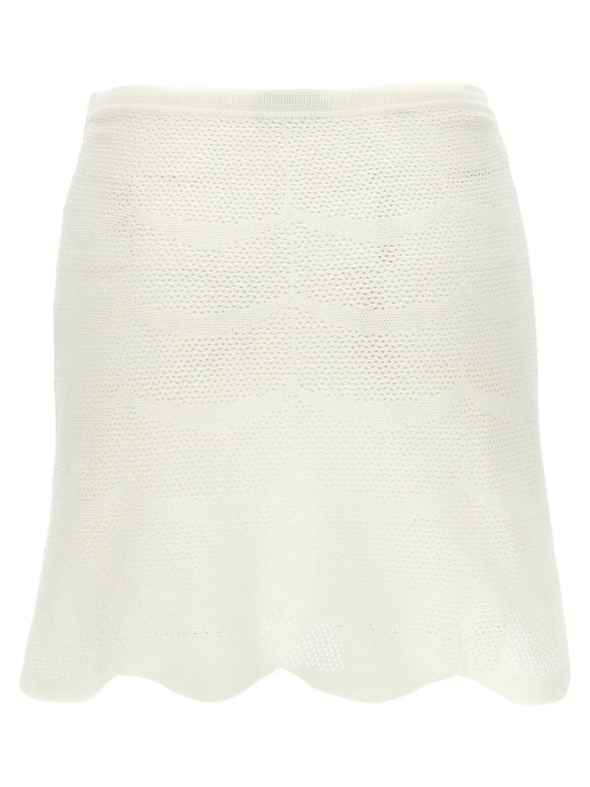 Мініспідниця Tom Ford Crochet Біла 2 Crochet mini skirt GCK215YAX844AW002 TOM FORD White