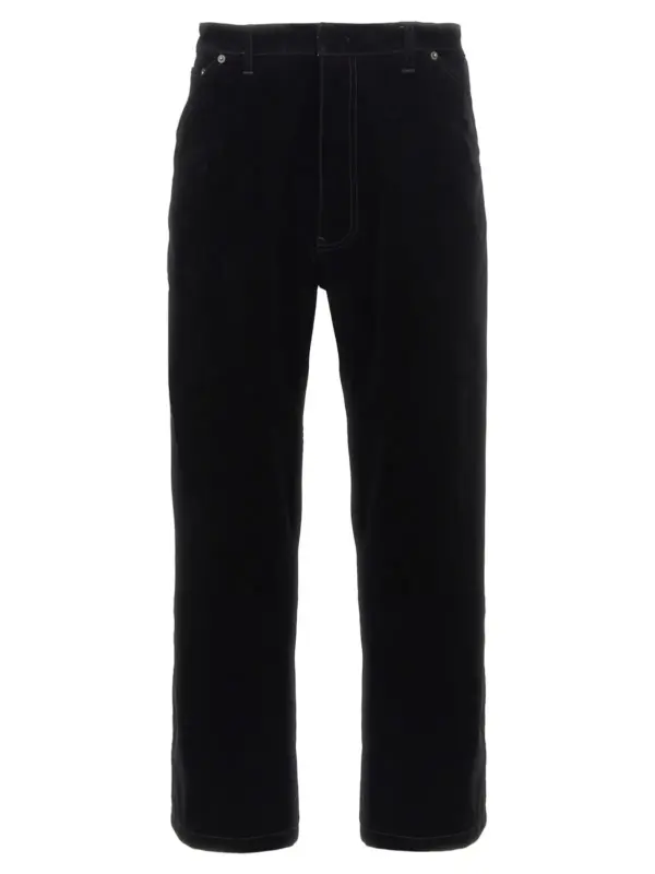 Velvet pants PRADA Black
