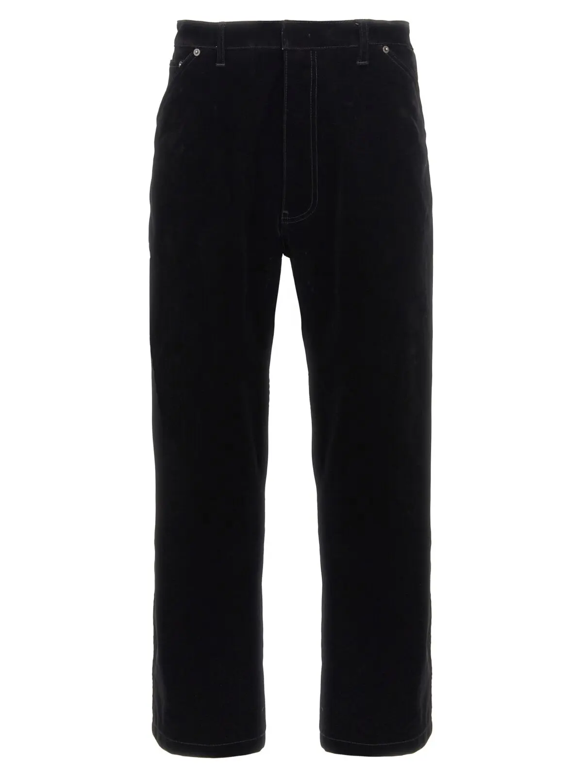 Штани Prada Velvet Чорні 1 Velvet pants PRADA Black