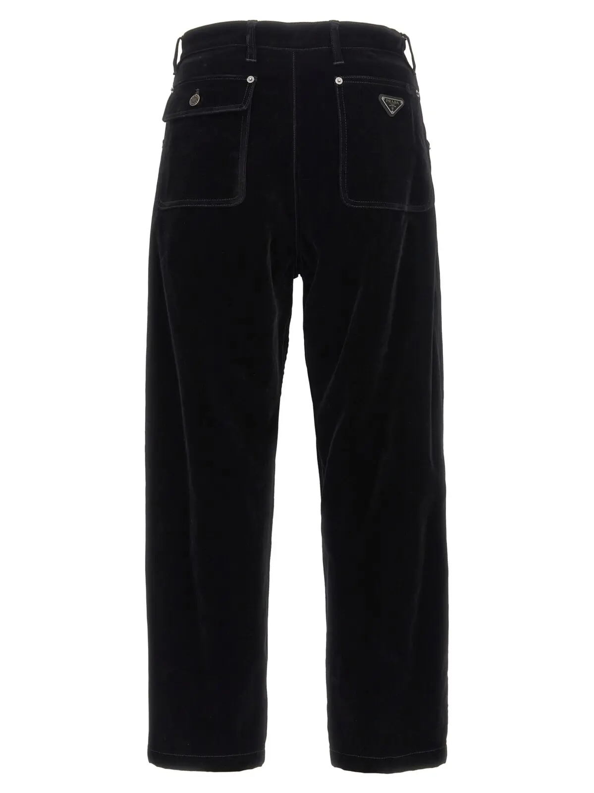Штани Prada Velvet Чорні 2 Velvet pants GEP403SOOO12HOF0557 PRADA Black