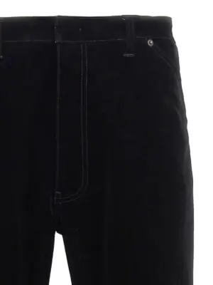 Velvet pants Man PRADA Black