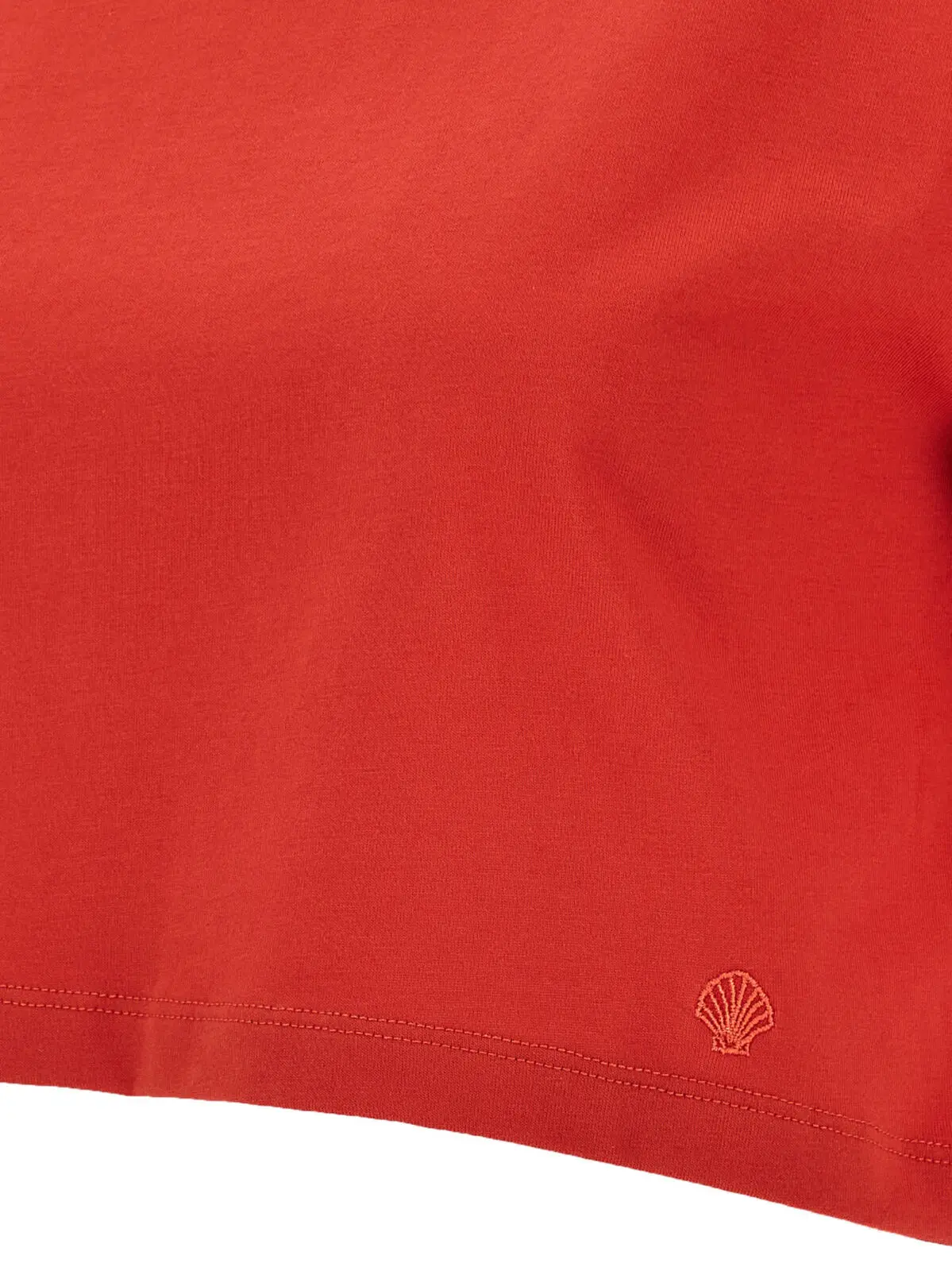 Футболка Loulou Studio Gupo Червона 4 'Gupo' T-shirt 100% cotton LOULOU DE SAISON Red