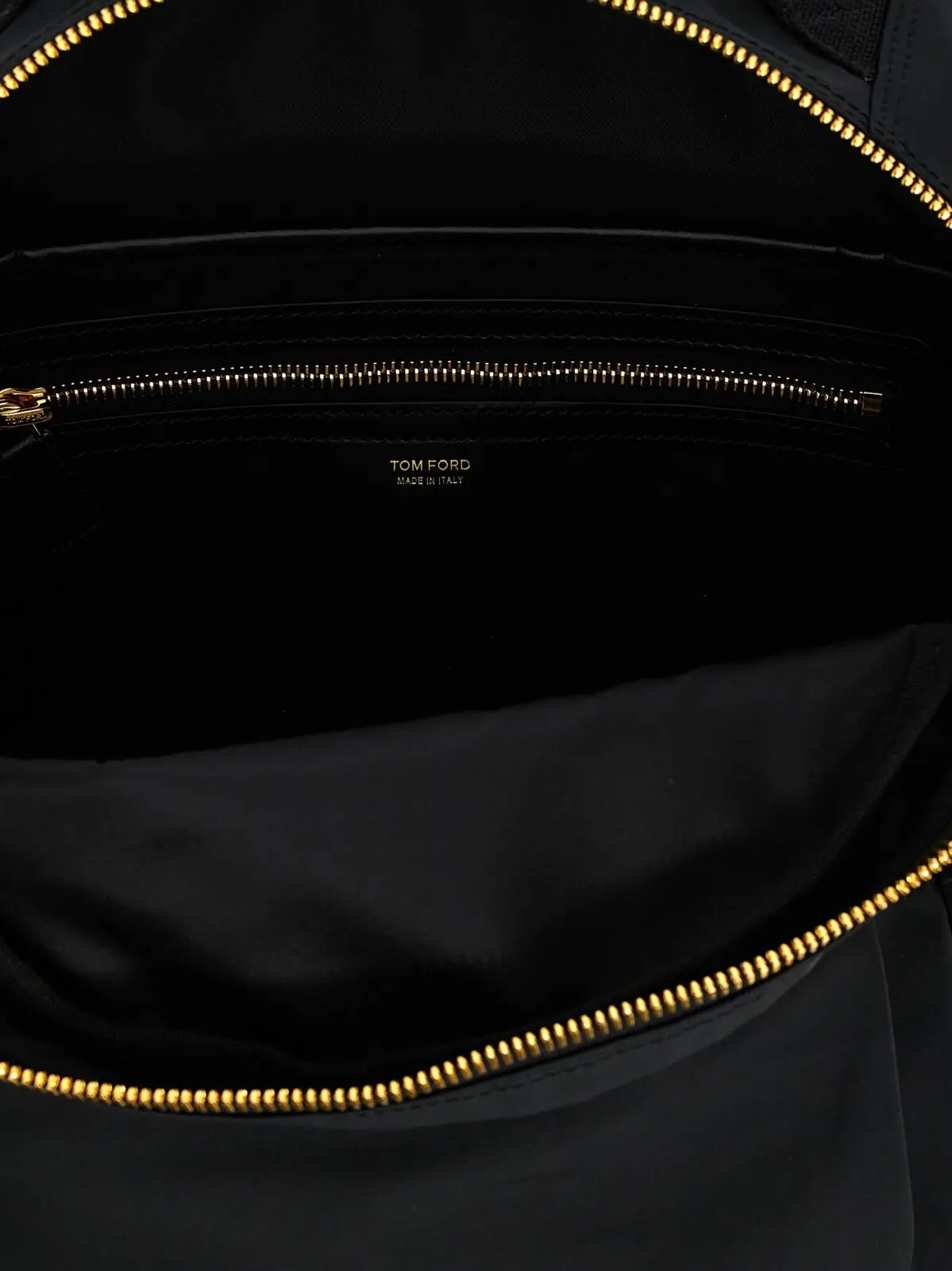 Рюкзак Tom Ford Logo Чорний 4 Logo backpack 80% polyester