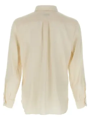 Twill shirt HME001FMG002S24IG082 TOM FORD White