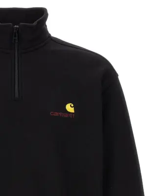 'American Script' sweatshirt Man CARHARTT WIP Black