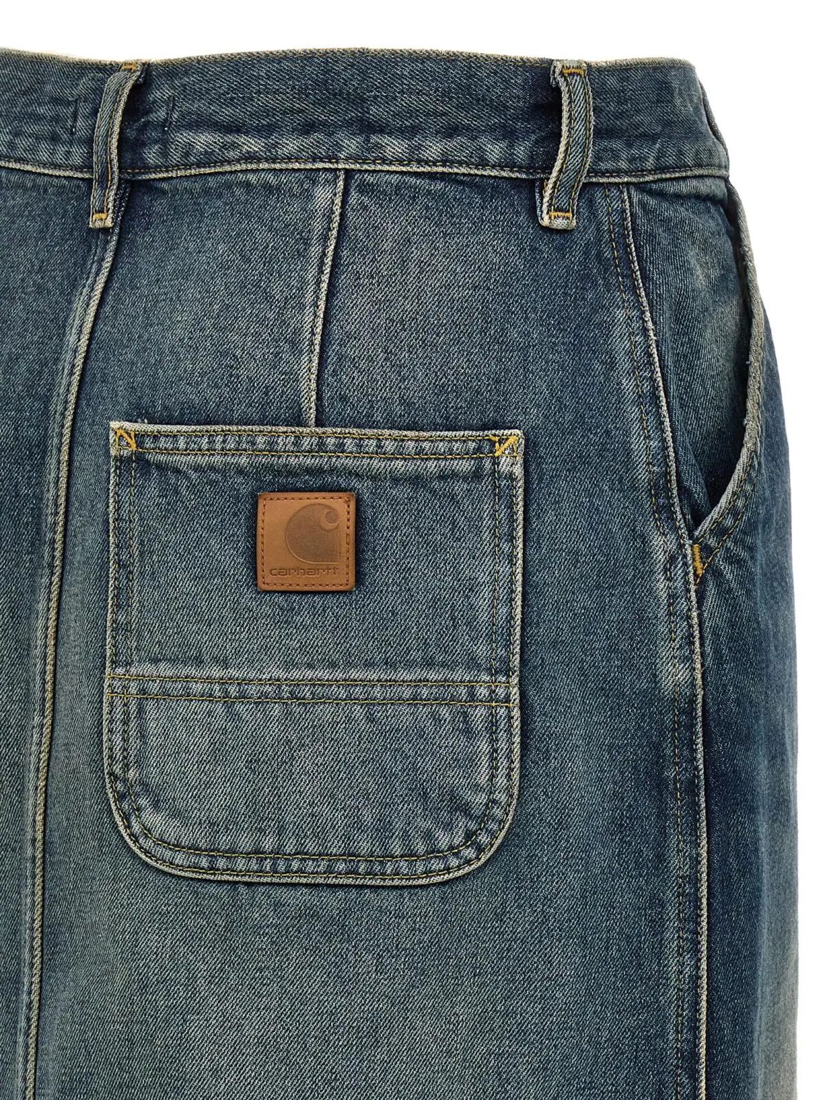 Спідниця Carhartt Wip Marvin Синя 4 'Marvin' skirt 100% cotton CARHARTT WIP Blue