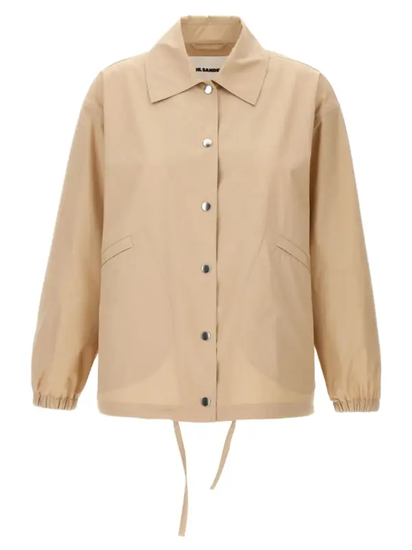 Logo jacket JIL SANDER Beige