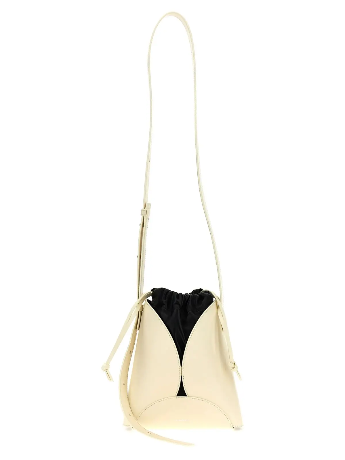 Сумка на плече Jil Sander Logo Бежева 1 Logo shoulder bag JIL SANDER Beige