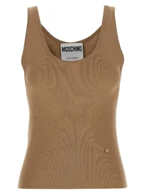 Knit top MOSCHINO Beige