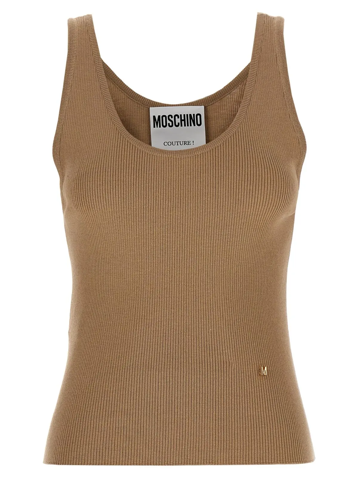 Топ Moschino Knit Бежевий 1 Knit top MOSCHINO Beige