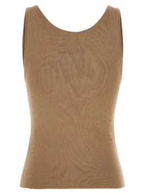 Knit top J088205010019 MOSCHINO Beige