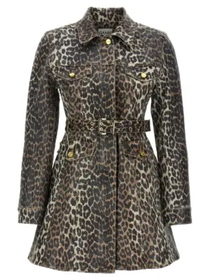 Denim dress GANNI Multicolor