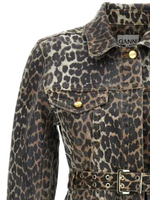 Denim dress Woman GANNI Multicolor