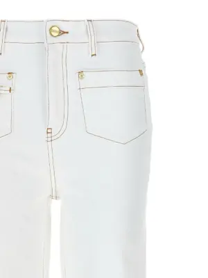 'Goddi' jeans Woman GANNI White