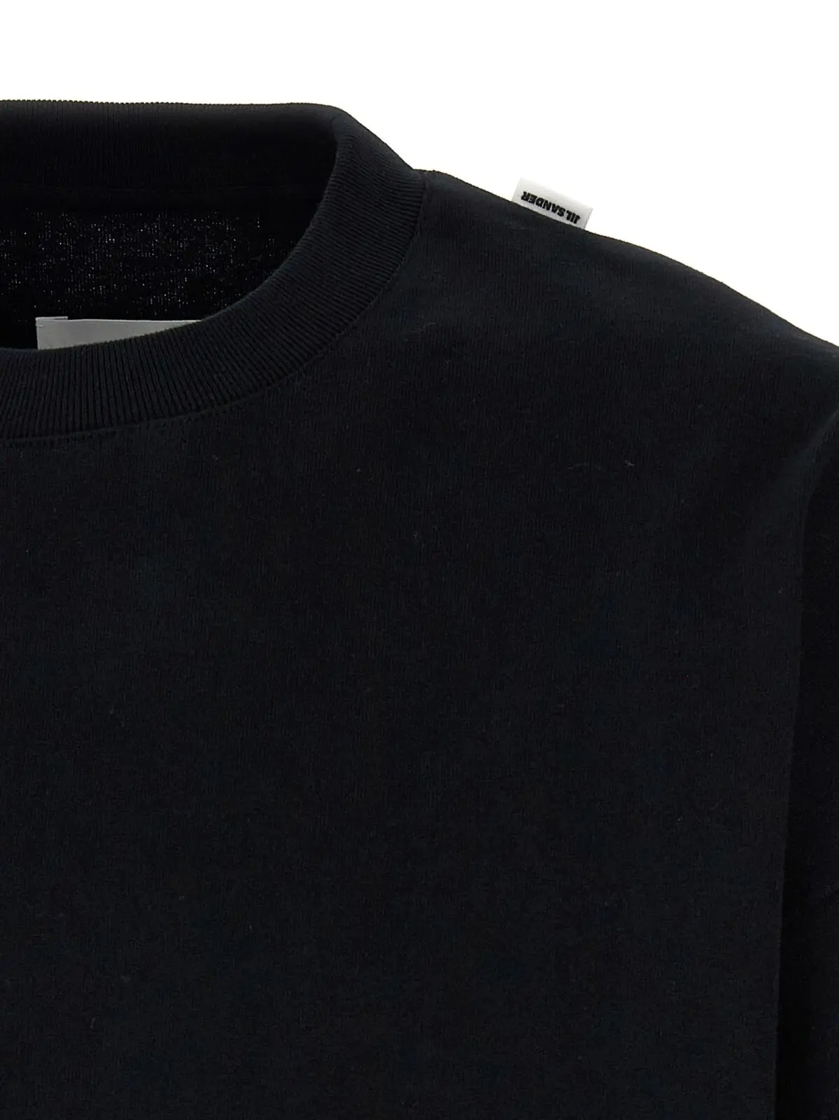 Футболка Jil Sander Basic Чорна 4 Basic t-shirt 100% cotton JIL SANDER Black