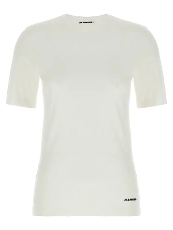 Logo T-shirt JIL SANDER White