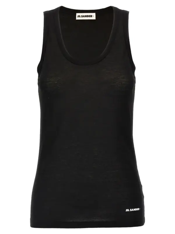 Logo top JIL SANDER Black