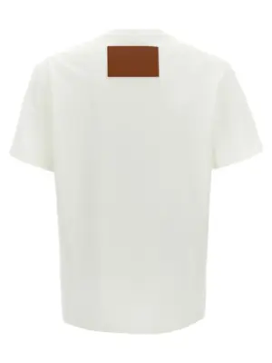 Logo patch t-shirt J47GC0153J20103102 JIL SANDER White