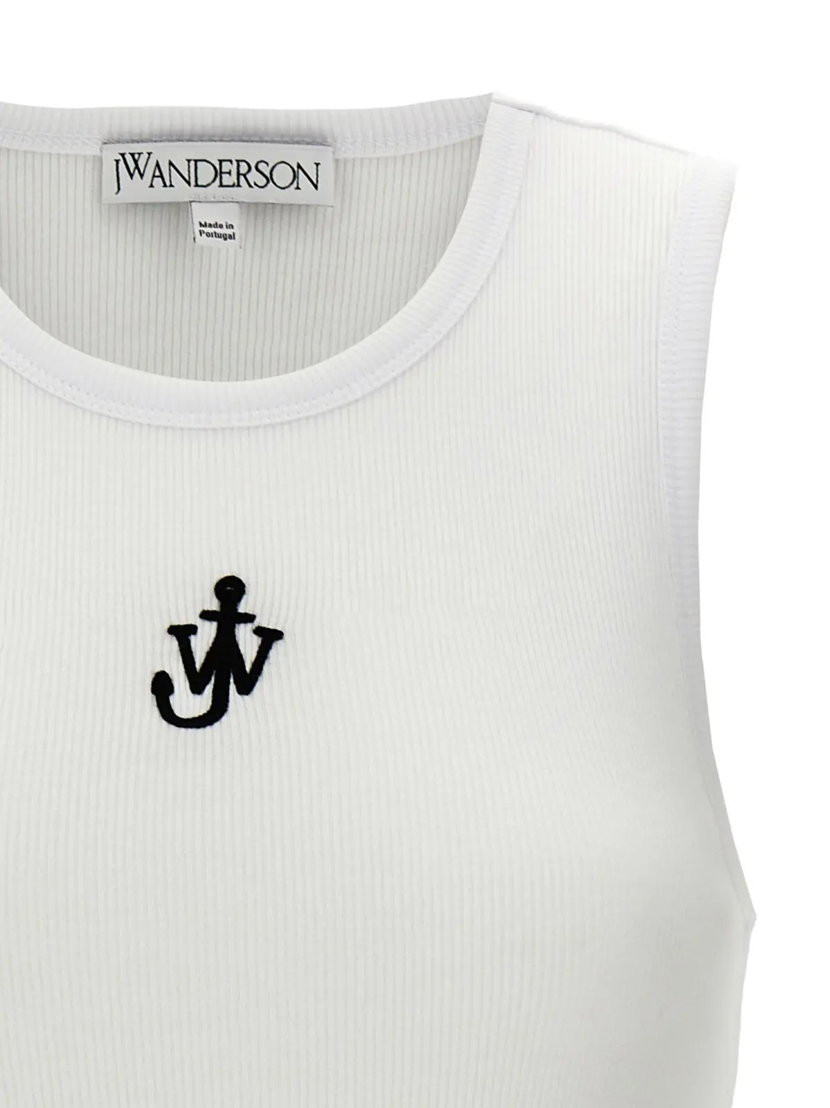 Топ J. W. Anderson Anchor embroidery Білий 3 'Anchor embroidery' top Woman J.W.ANDERSON White