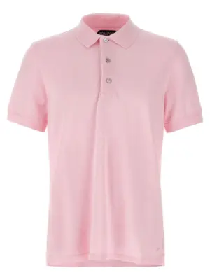 Piqué polo shirt TOM FORD Pink