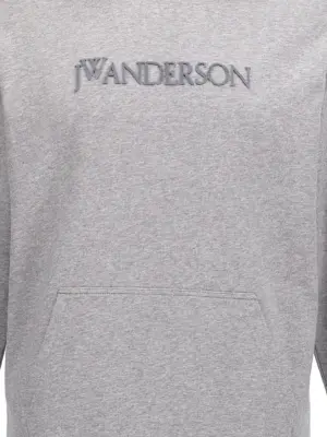 'Logo embroidery' sweatshirt  J.W.ANDERSON Gray